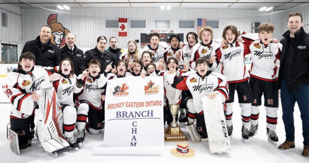 Myers U14AAA HEO League Champions! Ottawa Myers Automotive AAA